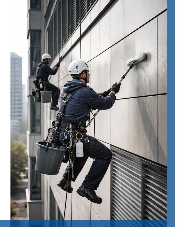 Мойка вентилируемого фасада в Ишиме от 260 р. | ВЫСОТНИК-Шм