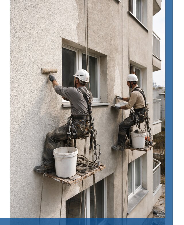 Нанесение короеда на фасад в Ишиме от 468 р. | ВЫСОТНИК-Шм