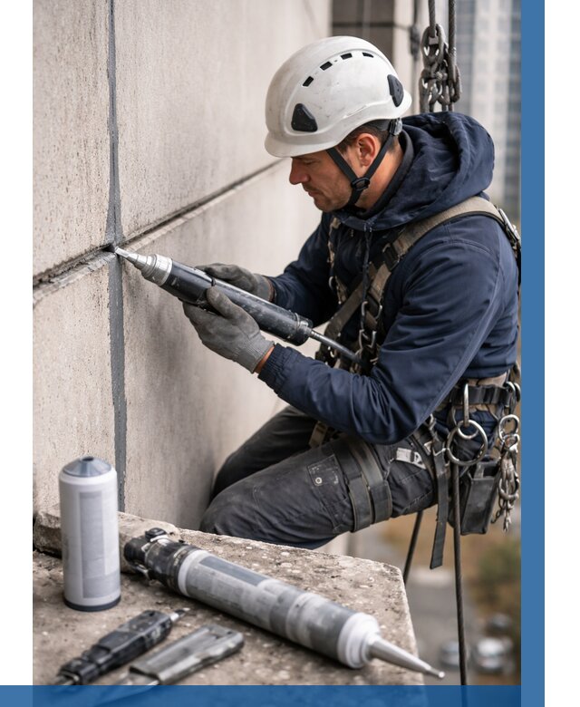 Вторичная герметизация швов в Ишиме от 468 р. | ВЫСОТНИК-Шм