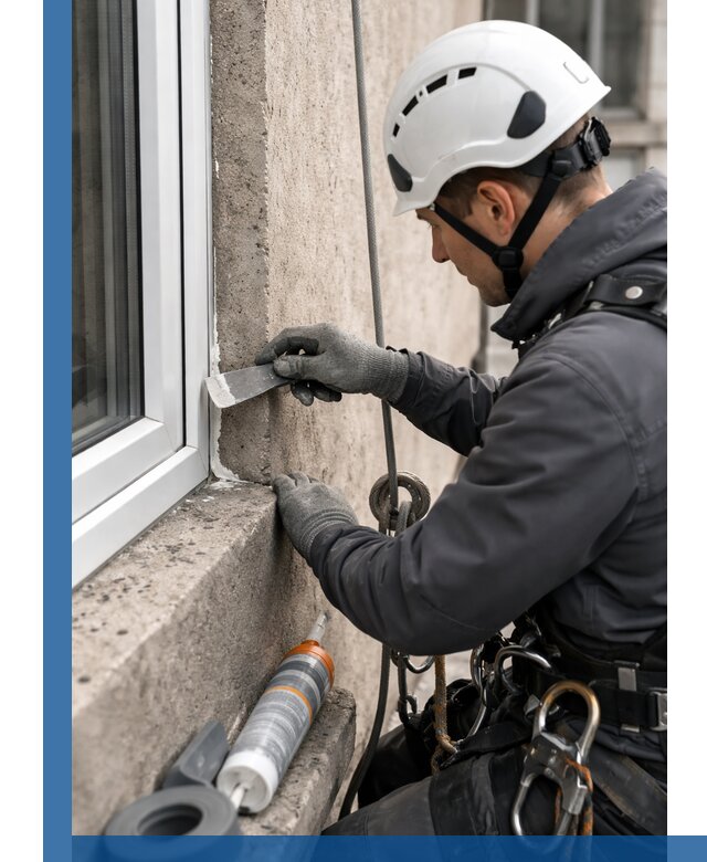 Герметизация монтажных швов окон в Ишиме с гарантией качества