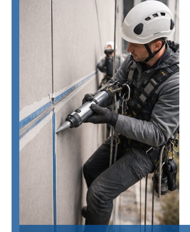 Герметизация стыков фасадных панелей в Ишиме качественно и быстро