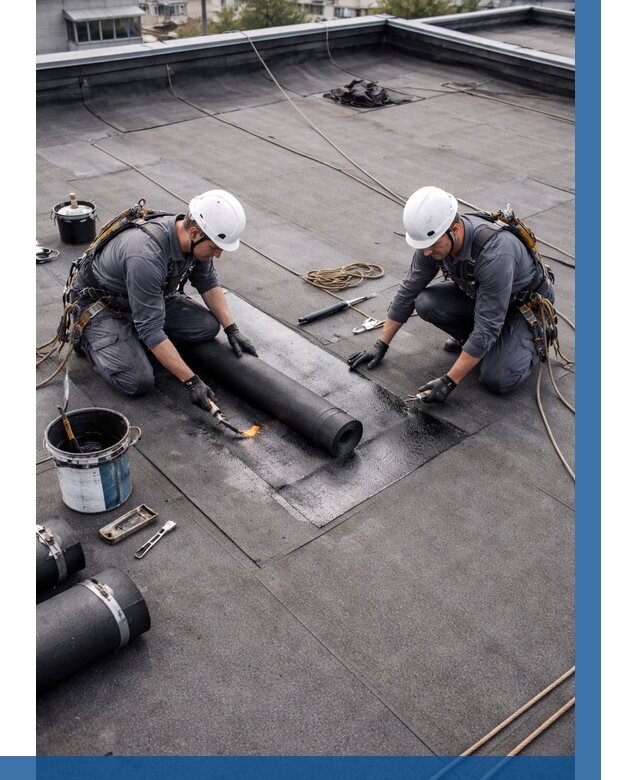 Ремонт мягкой кровли под ключ в Ишиме от 728 р. | ВЫСОТНИК-Шм