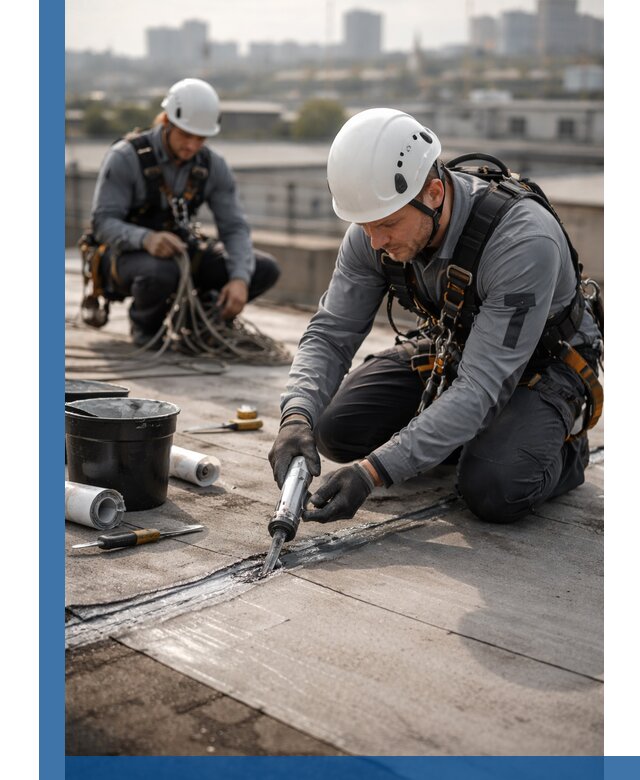 Аварийное и капитальное устранение протечек кровли в Ишиме