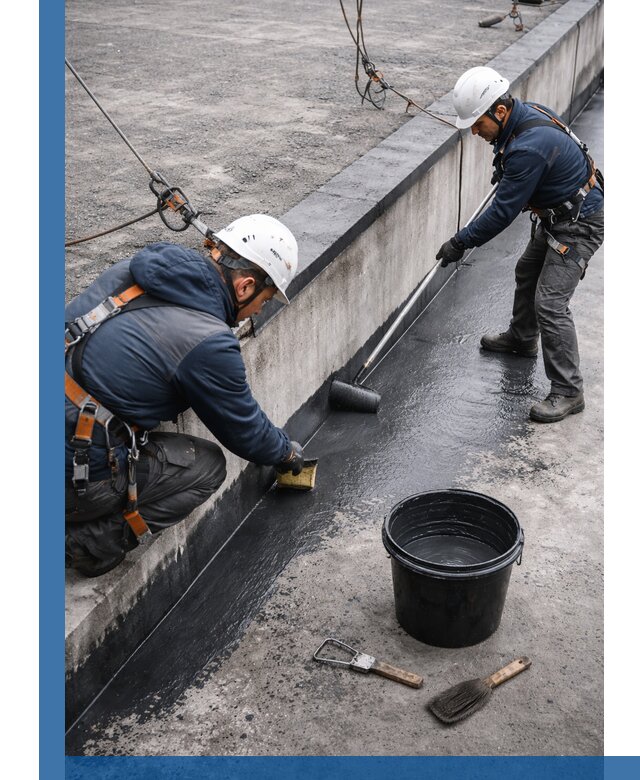 Гидроизоляция кровли жидкой резиной профессионально в Ишиме