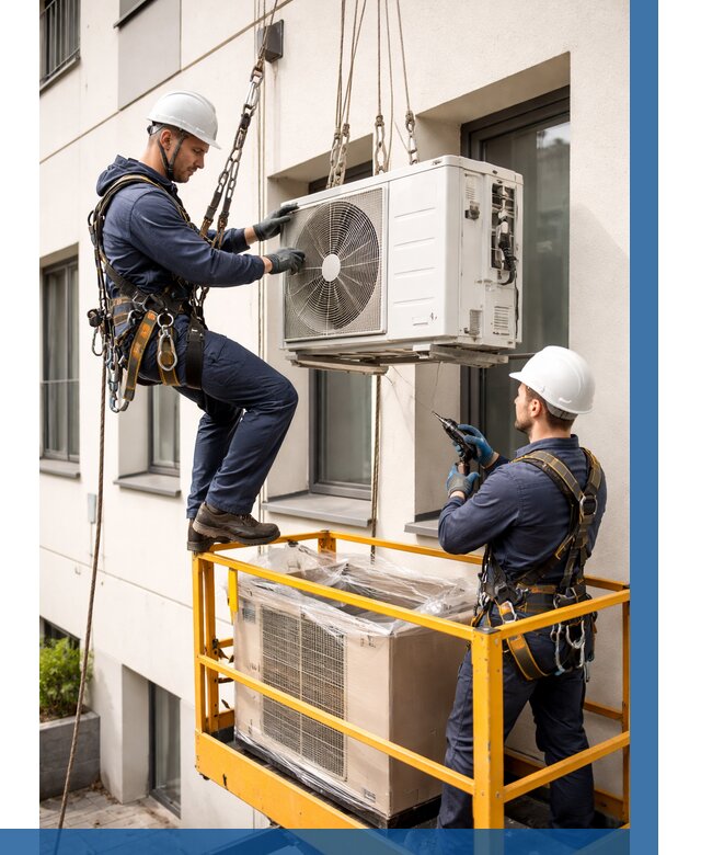 Демонтаж внешнего блока кондиционера в Ишиме от 3638 р. | ВЫСОТНИК-Шм