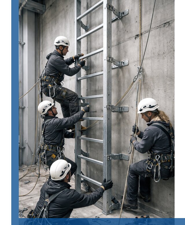 Монтаж металлических лестниц в Ишиме под ключ со гарантией