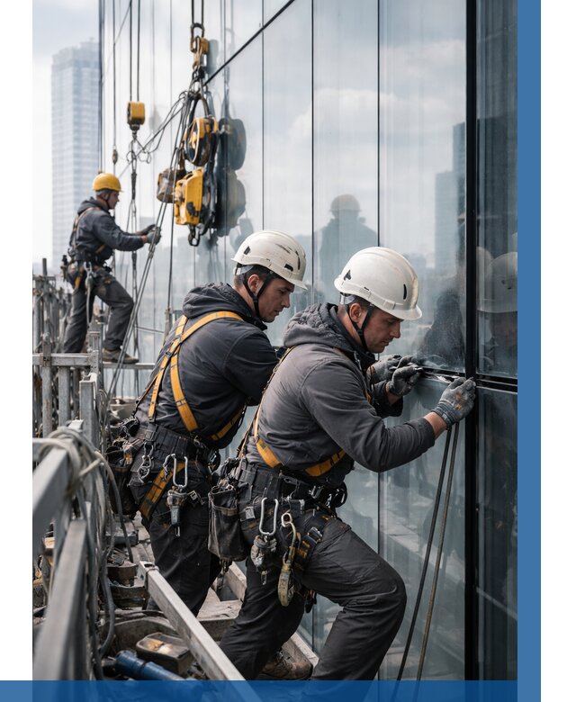 Структурное остекление фасадов в Ишиме от 9873 р. | ВЫСОТНИК-Шм