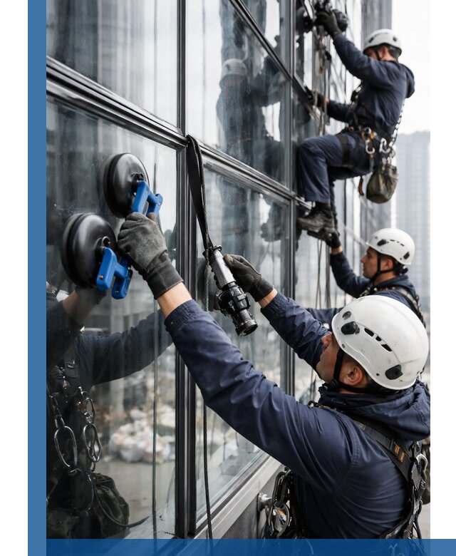 Радиусное остекление фасадов под ключ в Ишиме с гарантиями