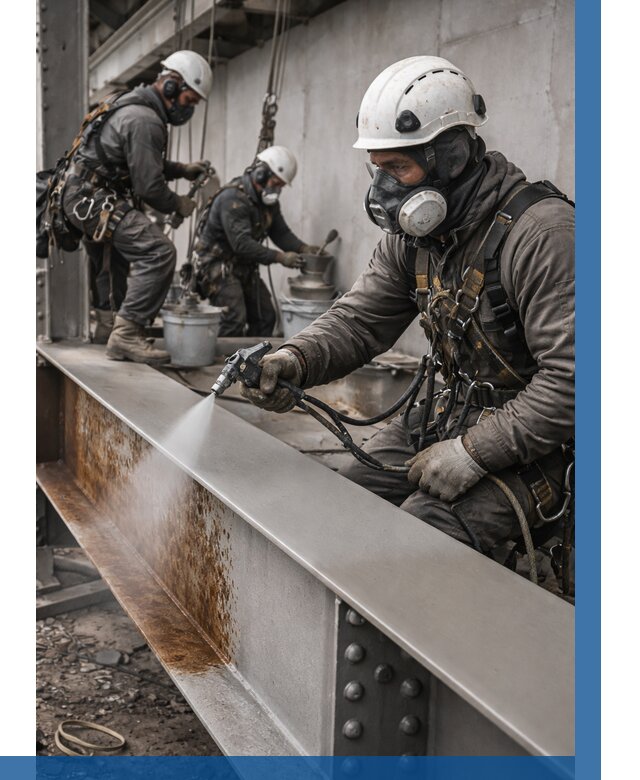 Антикоррозионная покраска металла в Ишиме от 728 р. | ВЫСОТНИК-Шм