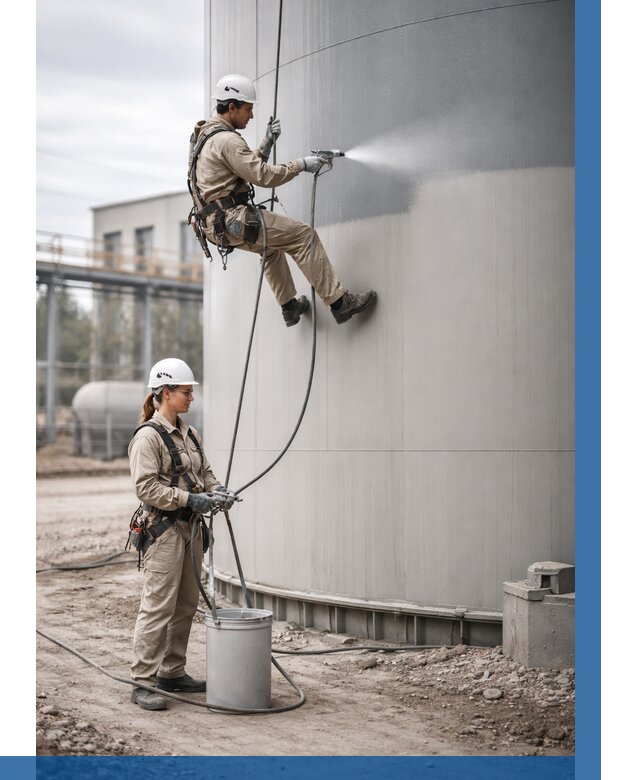 Покраска резервуаров в Ишиме от 1247 р. | ВЫСОТНИК-Шм — заказать