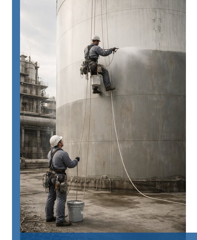 Покраска стальных резервуаров и емкостей в Ишиме профессионально