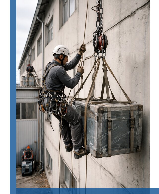 Подъем грузов на высоту в Ишиме для промышленных объектов