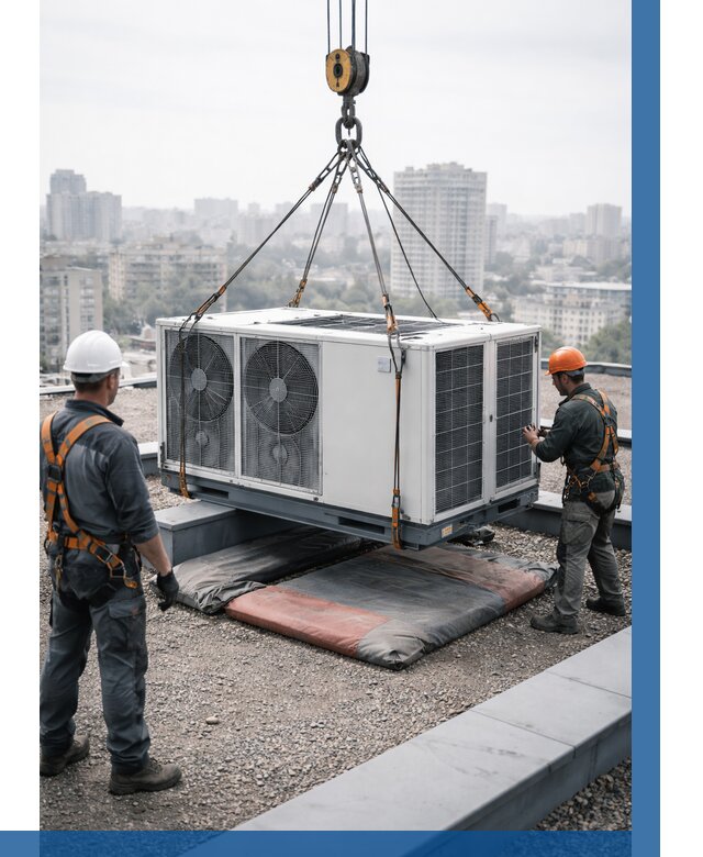 Подъем груза на крышу в Ишиме от 5197 р. | ВЫСОТНИК-Шм заказать