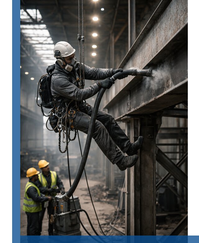 Обеспыливание конструкций в цехах промышленного производства в Ишиме