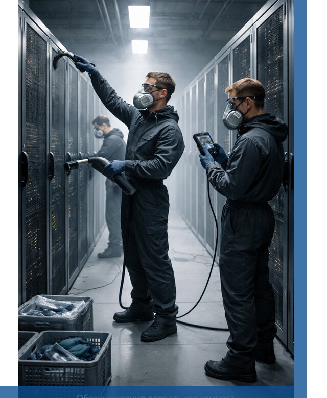 Обеспыливание серверной комнаты в Ишиме от 4677 р. | ВЫСОТНИК-Шм