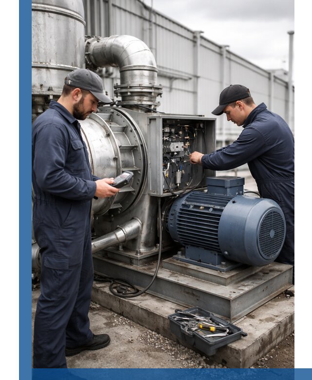 Техническое обслуживание промышленного оборудования в Ишиме