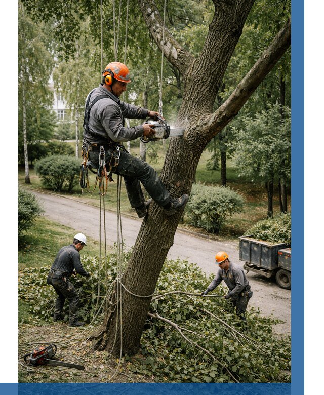 Кронирование деревьев в Ишиме от 6755 р. | ВЫСОТНИК-Шм